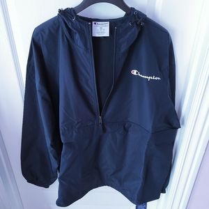 Men's Champion Packable Stadium Jacket Navy XXL